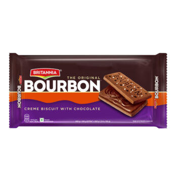 Britannia Bourbon Sandwich Flavoured Biscuits