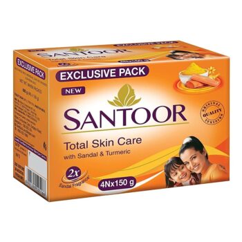 Santoor Sandal & Turmeric Soap Pack